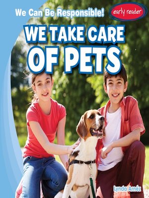 cover image of We Take Care of Pets